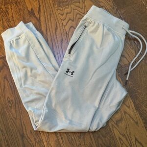 Under Armour Mens Light Gray Joggers